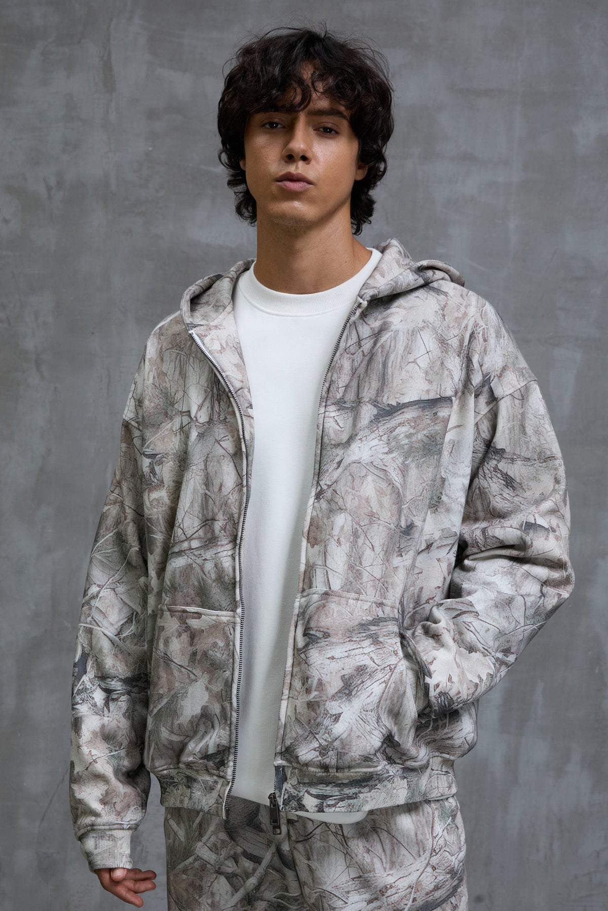 Frost Camo Zip Hoodie