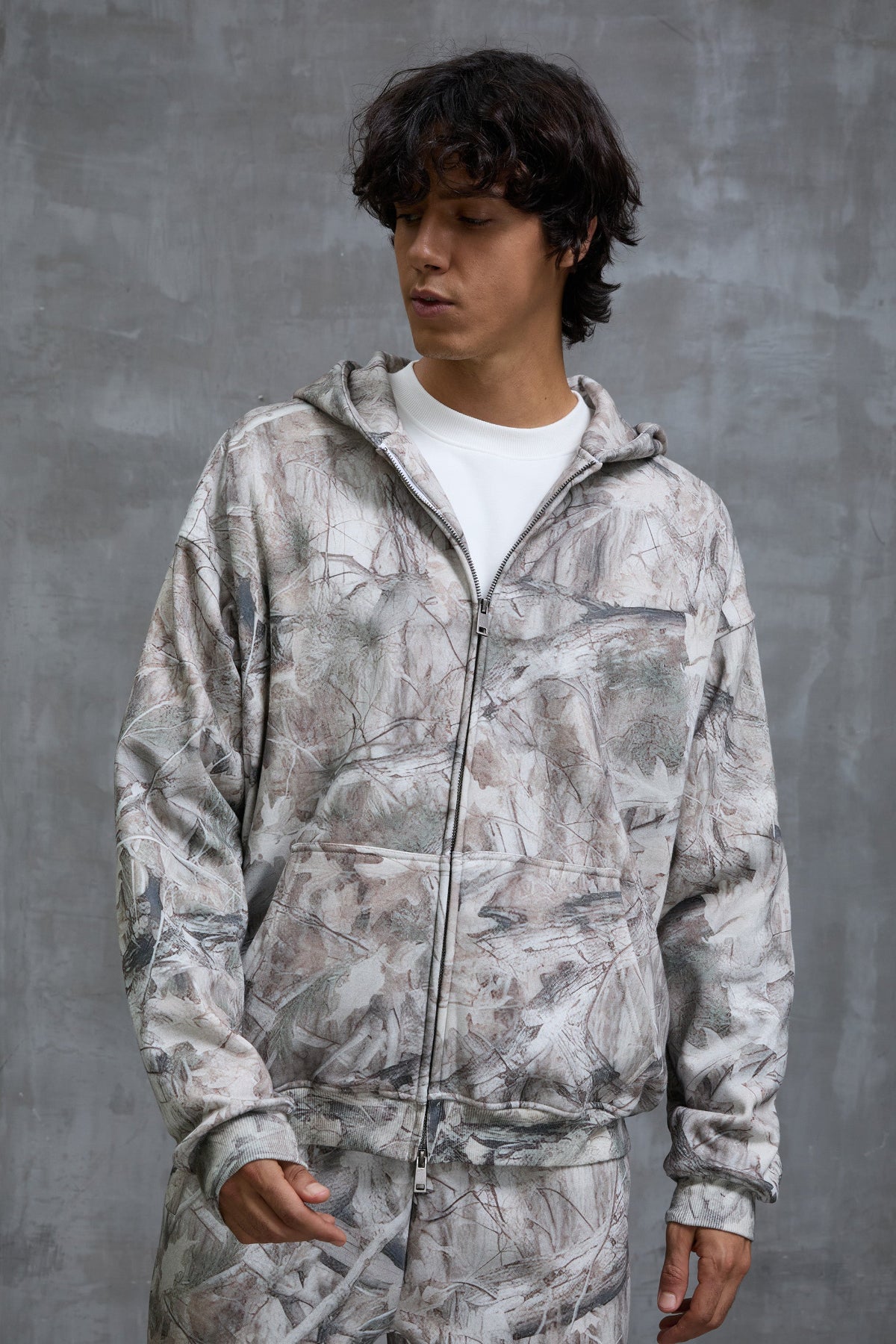 Frost Camo Zip Hoodie