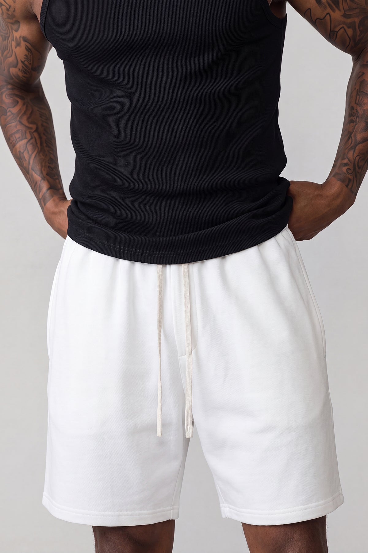 Initial Cotton Shorts