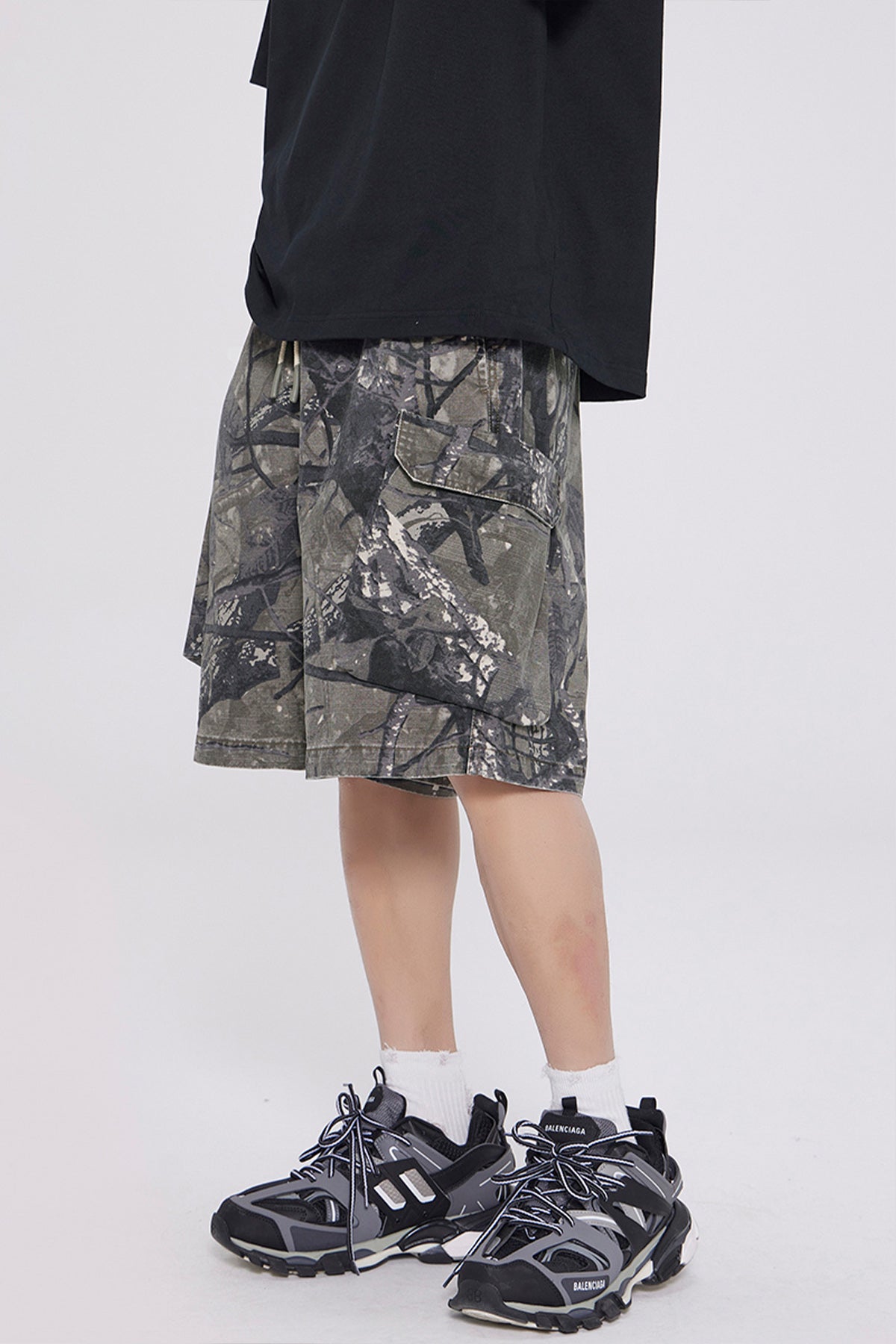 Camo Cargo Shorts