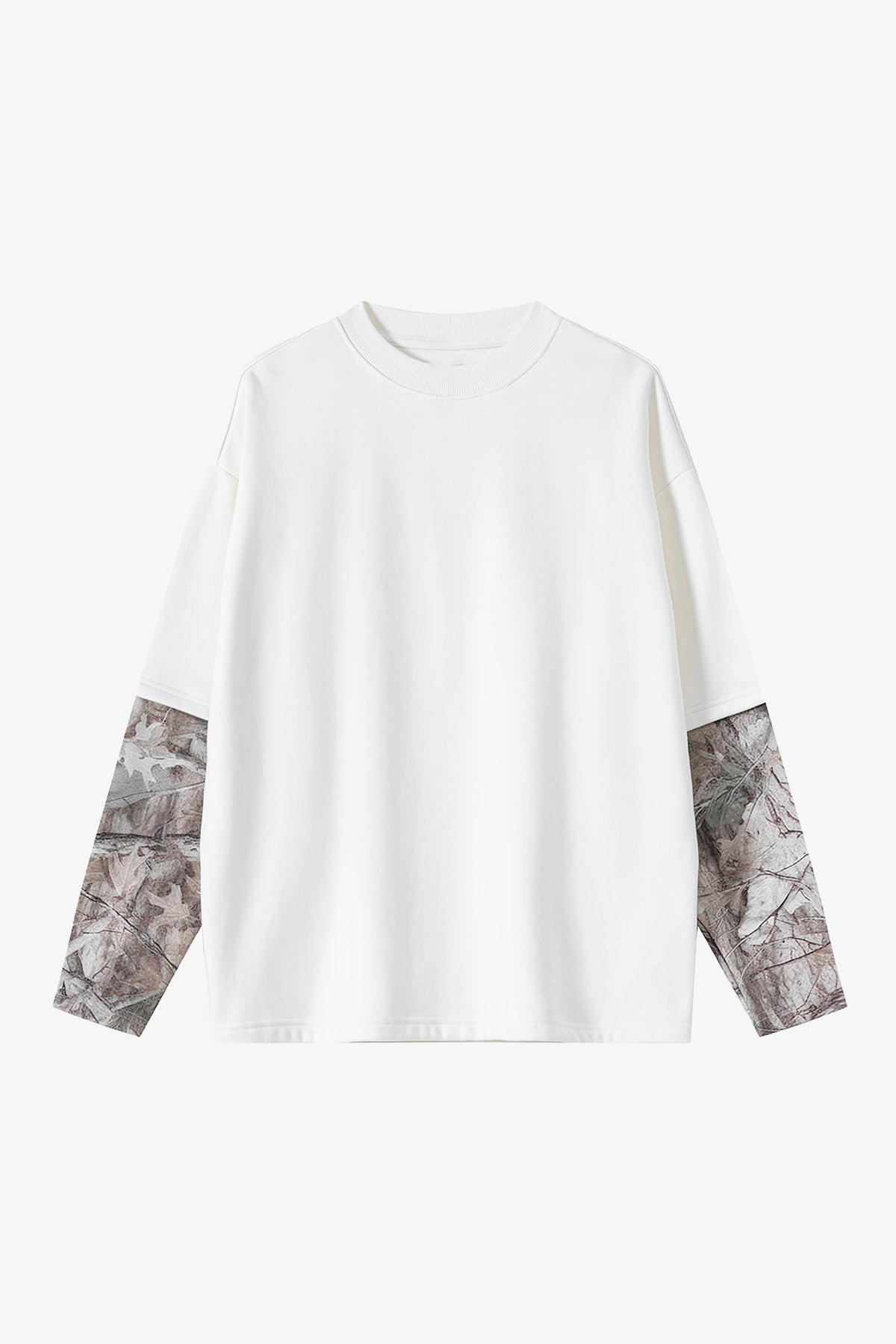 Frost Camo Double Layer Long Sleeve T-Shirt