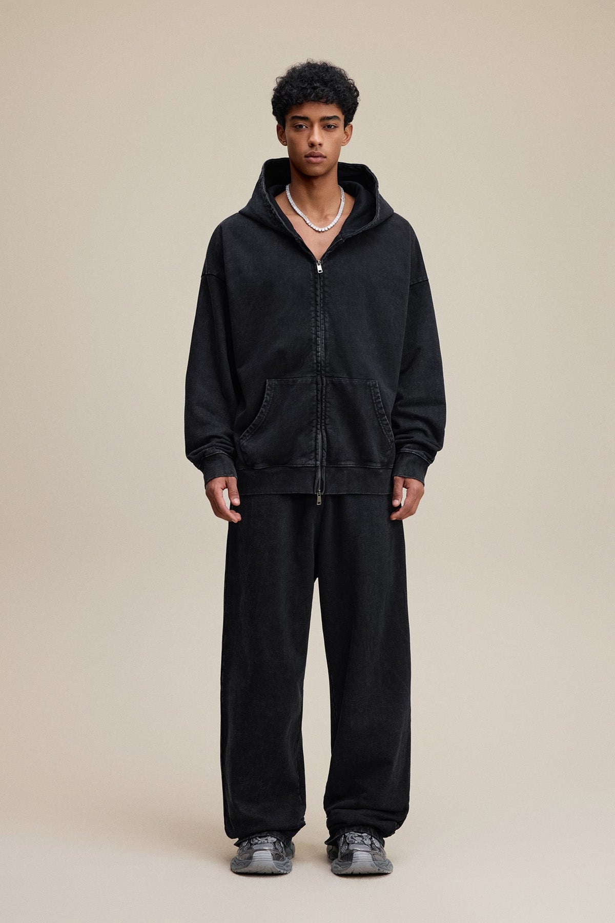 Initial Heavyweight Zip Hoodie