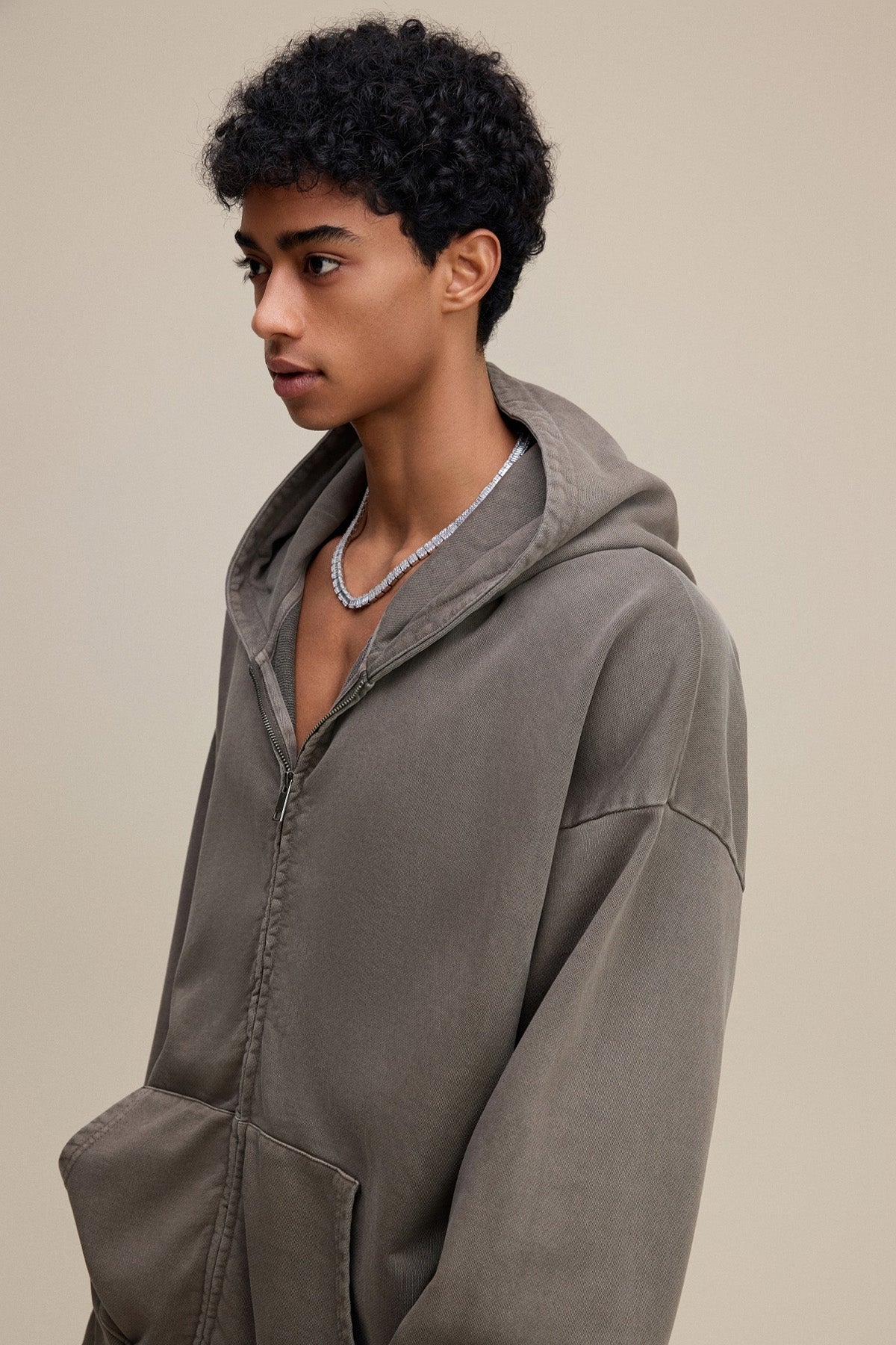 Initial Heavyweight Zip Hoodie