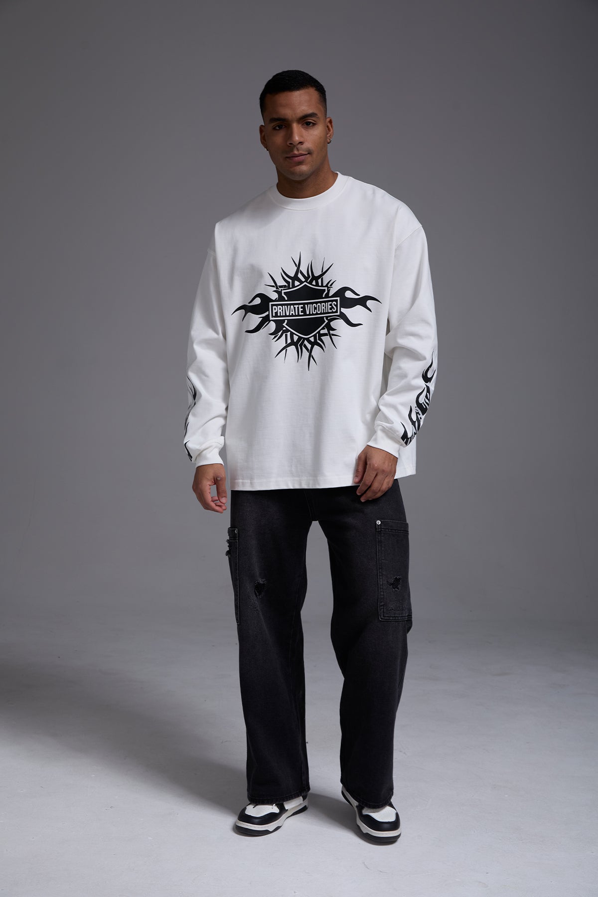 Tribal Flame Longsleeve