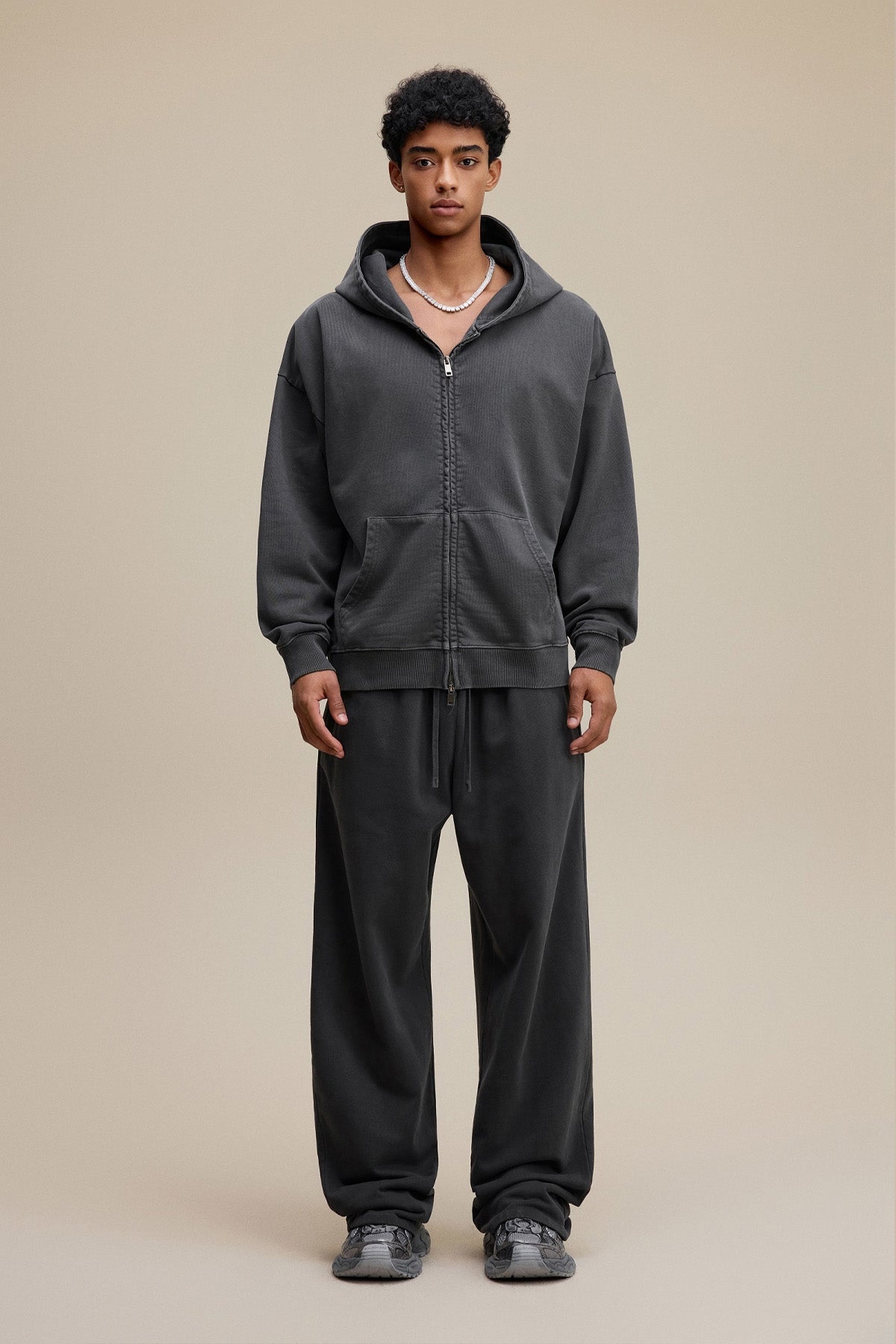 Initial Heavyweight Zip Hoodie