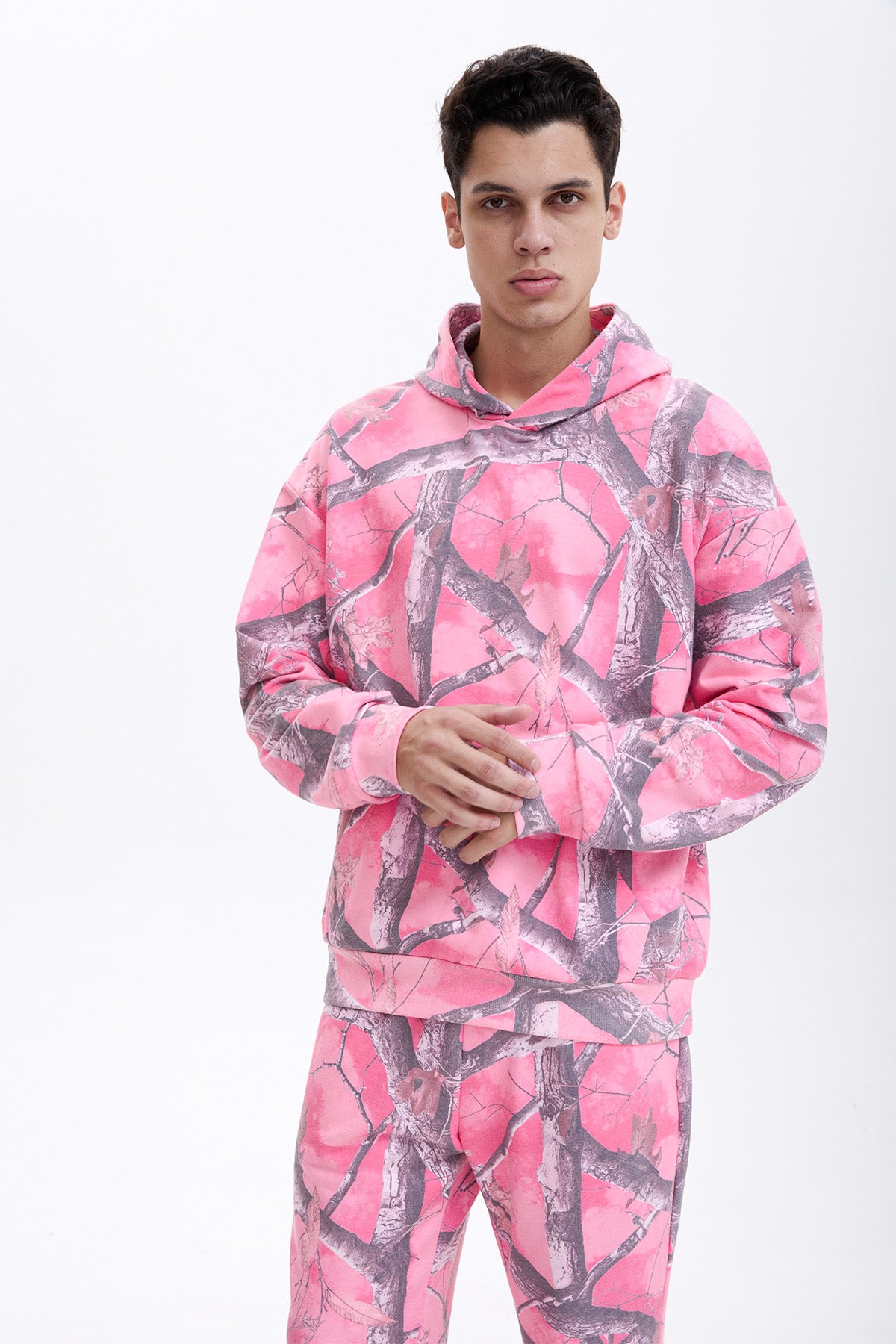 Pink Camo Hoodie