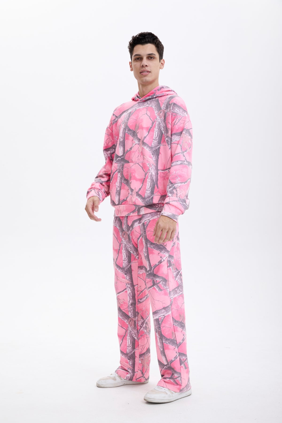 Pink Camo Hoodie