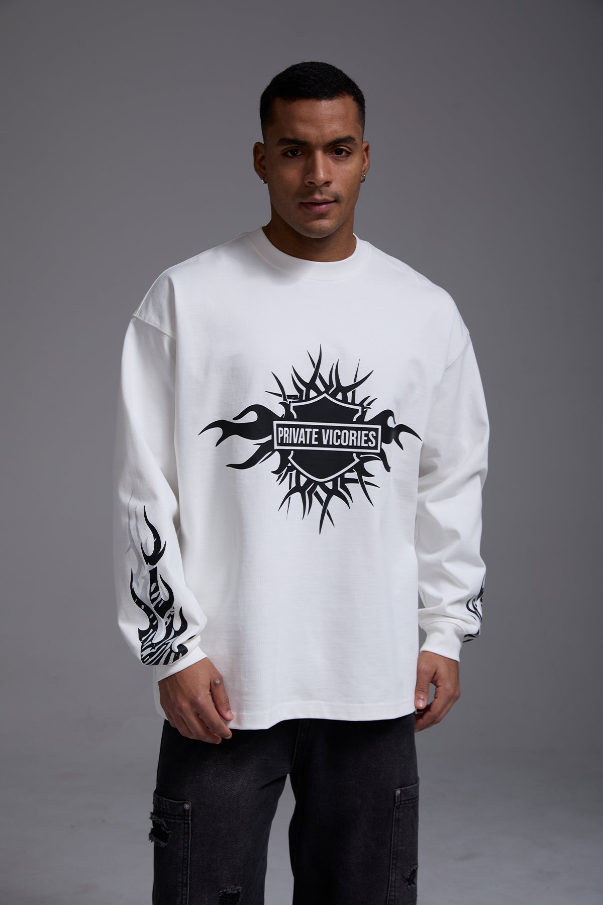 Tribal Flame Longsleeve